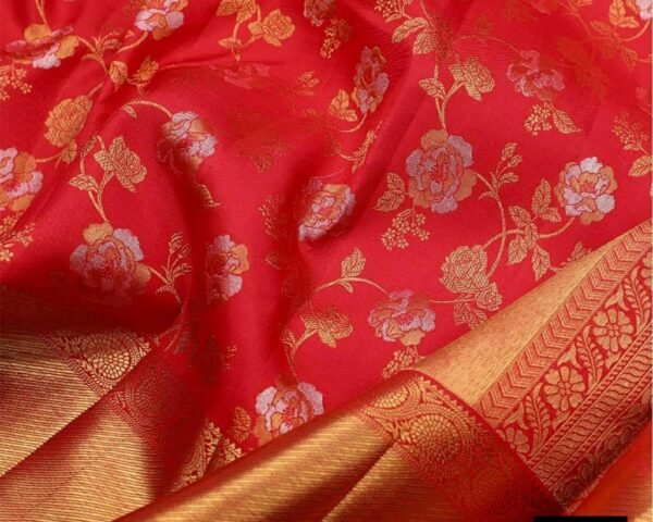 Luxe Jacquard Silk Sarees - Image 3