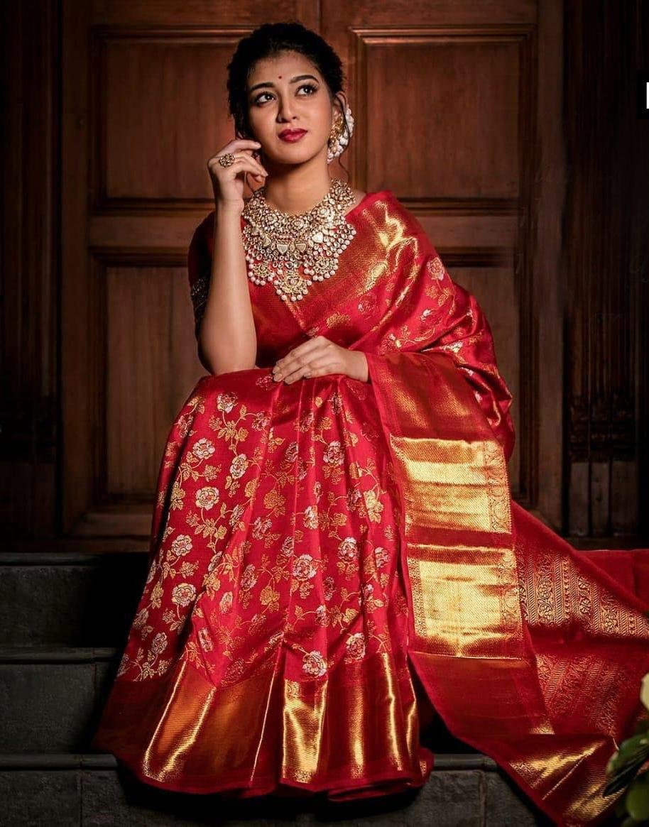 Jacquard Silk Saree