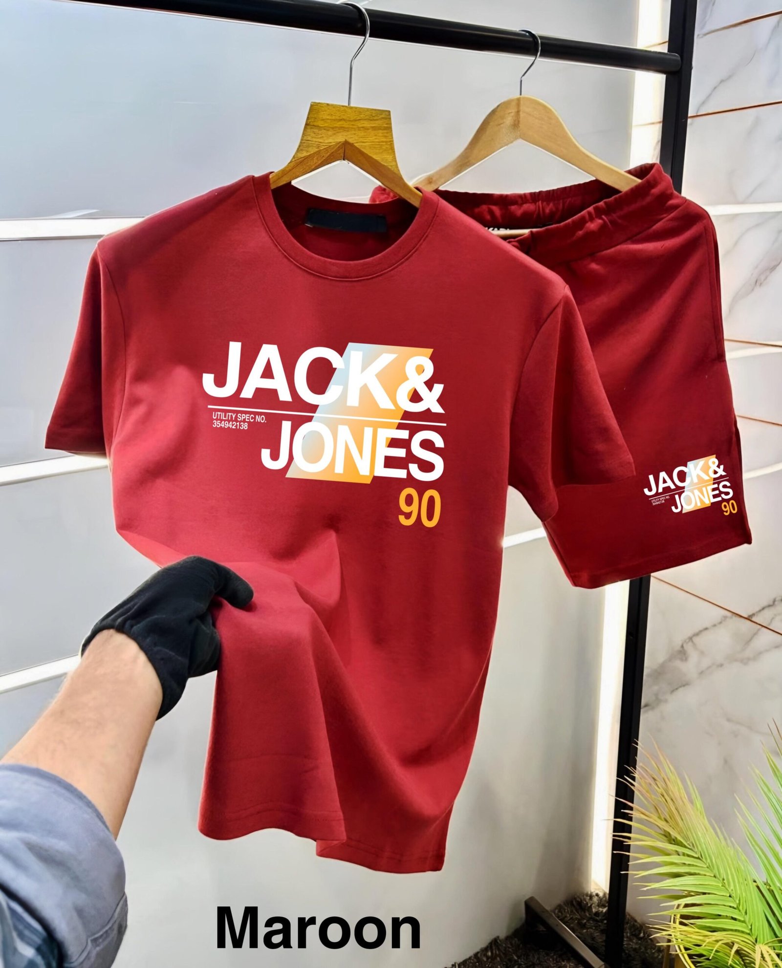 Men's T-shirt Co-ord Set
