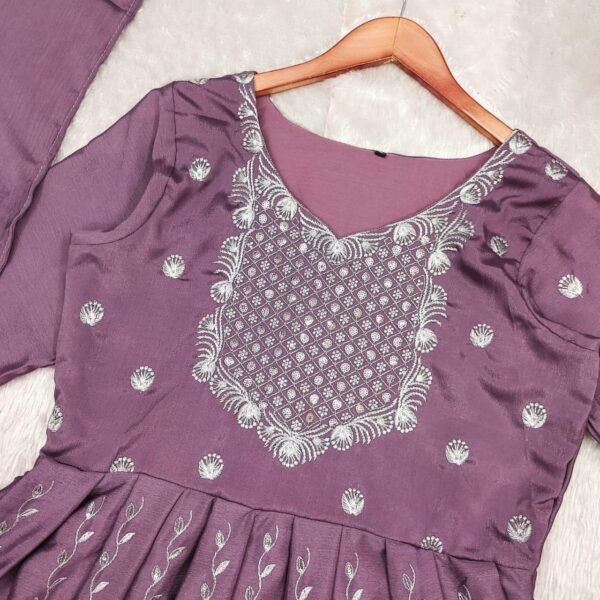 Stunning Embroidered Anarkali Dresses - Image 2